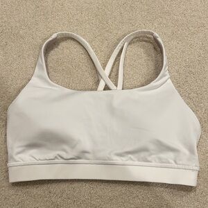 Lululemon White Energy Bra